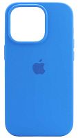 Задняя накладка Soft Touch для Apple Iphone 14 Pro светло-синий