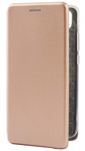 Чехол-книга OPEN COLOR для Xiaomi Redmi 9C розовое золото