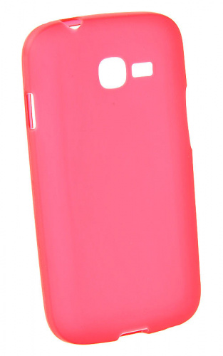 Силиконовый чехол для Samsung GT-S7260/GT-S7262 Galaxy Star Plus техпак (красный)