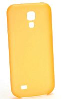 Задняя накладка 0,35 mm для Samsung GT-I9190 Galaxy S4 Mini (оранжевая)