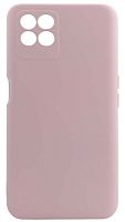 Силиконовый чехол для Realme 8i Soft бледно-розовый