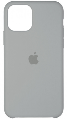 Задняя накладка Soft Touch для Apple Iphone 11 Pro платиновый серый