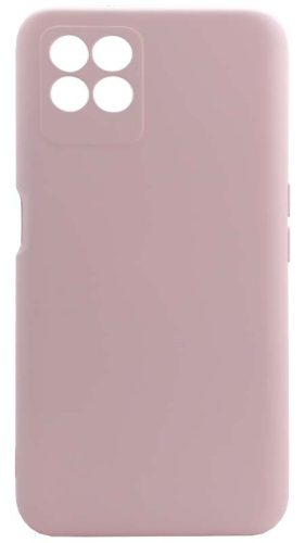 Силиконовый чехол для Realme 8i Soft бледно-розовый