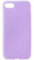 Силиконовый чехол для Apple iPhone 7/8 с попсокетом плотный фиолетовый