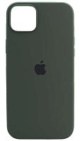 Задняя накладка Soft Touch для Apple Iphone 14 Plus темно-зеленый